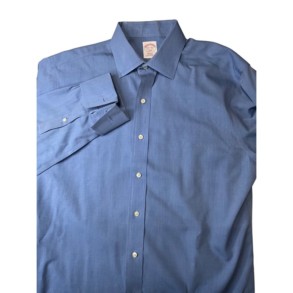 Brooks Brothers 346 15‎ 1/2-35 cuff link Men's Shirt
